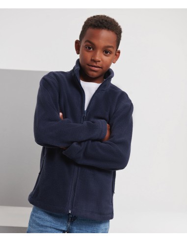 RUS-0R870B0-Kids Full Zip Outdoor Fleece